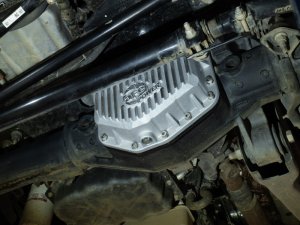 Ford F-250 Differential Cover - Front - aFe - Street Series w/ Machined Fins - Raw - `23-`26