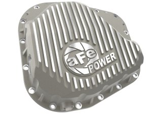 Ford F-350 Differential Cover - Rear - aFe - Street Series with Machined Fins - Raw - `23-`26