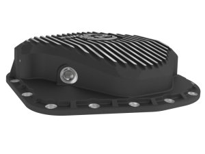 Ford F-250 Diff Cover - Rear - aFe - Pro Series with Machined Fins - Black - `23-`26