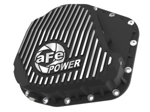 Ford F-250 Diff Cover - Rear - aFe - Pro Series with Machined Fins - Black - `23-`26