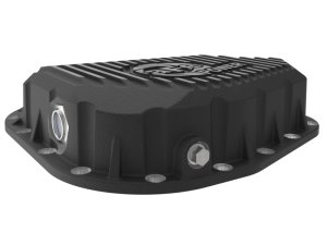 Ford F-250 Diff Cover - Rear - aFe - Pro Series with Machined Fins - Black - `23-`26