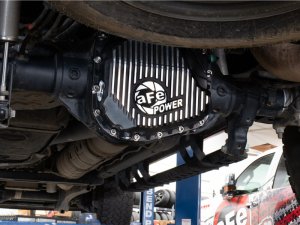 Ford F-250 Diff Cover - Rear - aFe - Pro Series with Machined Fins - Black - `23-`26
