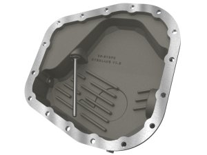 Ford F-350 Diff Cover - Rear - aFe - Pro Series with Machined Fins - Black - `23-`26