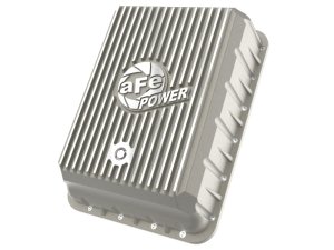 RAM 3500 Transmission Pan - aFe - Street Series with Machined Fins - Raw - `13-`24