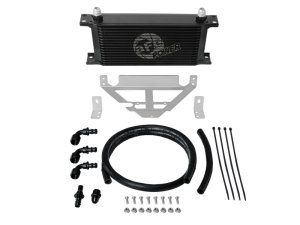 Dodge Ram 1500 TRX Transmission Oil Cooler Kit - aFe - Bladerunner - Black - `21-`23