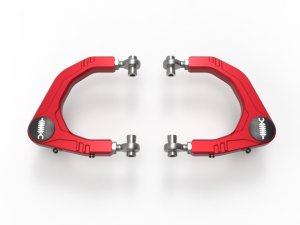 Toyota Tacoma Upper Control Arms - aFe - Billet Uniball - Red Anodized - `05-`23