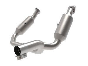 RAM 1500 Performance Exhaust - aFe - Direct Fit Cat, 409 Stainless Steel - `09-`18