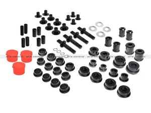 Chevrolet C6 Control Arm Bushing Set - aFe - PFADT Series - Black - `06-`13