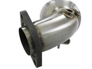 Ford Focus RS Performance Exhaust - aFe - Twisted Steel 3in. 304 SS Catted Series Downpipe - `16-`18