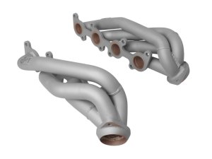 Ford F-150 Performance Exhaust - aFe - Twisted Steel Shorty Headers - Titanium Coat - `15-`22