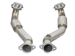 Chevrolet Corvette Performance Exhaust - aFe - Twisted Steel Mid Pipe with Cat - `14-`19