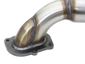 Chevrolet Corvette Performance Exhaust - aFe - Twisted Steel Mid Pipe with Cat - `14-`19