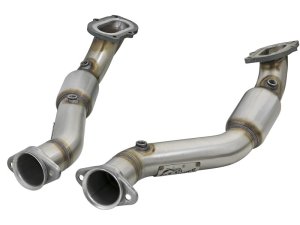 Chevrolet Corvette Performance Exhaust - aFe - Twisted Steel Mid Pipe with Cat - `14-`19