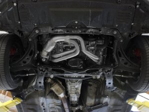 Scion FR S Performance Exhaust - aFe - Twisted Steel Long Tube Header 304 Stainless Steel w/ Cat - `13-`16