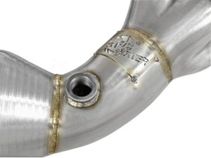 Scion FR S Performance Exhaust - aFe - Twisted Steel Long Tube Header 304 Stainless Steel w/ Cat - `13-`16