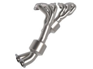 Lexus IS300 Performance Exhaust - aFe - Twisted Steel 304 Stainless Steel Header w/ Cat - `01-`05