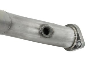 BMW 1 Series Performance Exhaust - aFe - Twisted Steel Long Tube Headers w/ High-Flow Cats (304 Stainless Steel, 1-1/2 in primaries, 300 CPSI metallic catalysts) - Brushed Stainless Steel - `08-`13