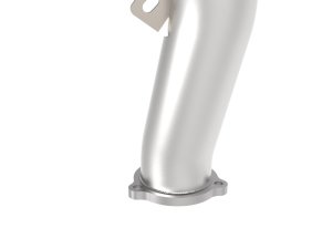 Audi A4 Performance Exhaust - aFe - Twisted Steel 3in. Downpipe - 304 Stainless w/ Cat - `09-`16