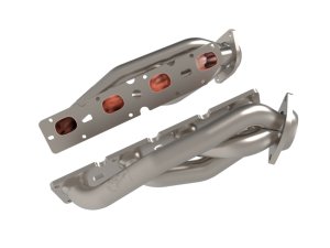 Dodge Durango Performance Exhaust - aFe - Twisted Steel Short Tube Header w/ Titanium Coat Finish - `11-`25