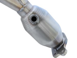 Toyota Tacoma Performance Exhaust - aFe - Twisted Steel Header 409 Stainless Steel w/ Cat - `05-`11