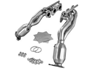 Toyota Tacoma Performance Exhaust - aFe - Twisted Steel Header 409 SS w/Cat - `12-`15