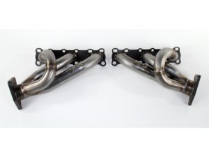 Nissan Frontier Headers - aFe - Twisted Steel Short Tube 409 Stainless - Stainless Steel - `05-`19