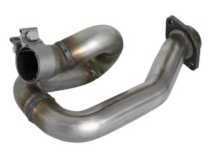 Jeep Wrangler Performance Exhaust - aFe - Twisted Steel Loop Relocation Pipe - `18-`25