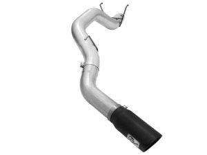 Dodge RAM Performance Exhaust - aFe - DPF Back, Atlas, Aluminized Steel, 5in Tubing - Black - `13-`18 Dodge RAM Performance Exhaust - aFe - DPF Back, Atlas, Aluminized Steel, 5in Tubing - Black - `13-`18