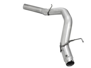 Ram 2500 Performance Exhaust - aFe - ATLAS DPF-Back 5in Aluminized Steel - Wrinkle Black - `13-`18