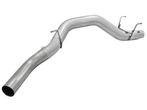 Ram 2500 Performance Exhaust - aFe - ATLAS DPF-Back 5in Aluminized Steel - Wrinkle Black - `13-`18