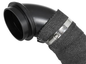 GMC 3500HD Performance Air Intake - aFe - ATLAS 3in Steel Down-Pipe - Black - `04-`10