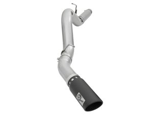 Chevrolet Silverado Performance Exhaust - aFe - ATLAS DPF-Back - Black - `16-`17