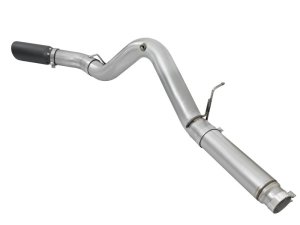 GMC Sierra Performance Exhaust - aFe - ATLAS DPF-Back - Black - `16-`17