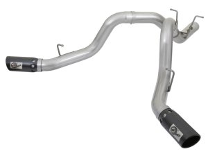 GMC Sierra Performance Exhaust - Rear - aFe - ATLAS 4