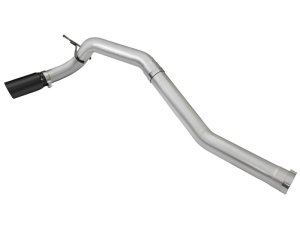 Nissan Titan XD Performance Exhaust - aFe - ATLAS 4 IN Aluminized Steel DPF-Back - Black - `16-`19