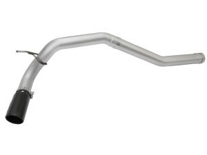Nissan Titan XD Performance Exhaust - aFe - ATLAS 4 IN Aluminized Steel DPF-Back - Black - `16-`19