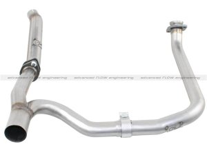 Jeep Wrangler JK Unlimited Performance Exhaust - aFe - Cat Back Aluminized Hi-Tuck - `07-`14