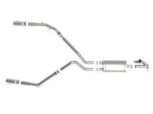 Ram 1500 Performance Exhaust - aFe - Gemini XV Cat Back - Polished - `19-`21