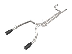 Ram 1500 TRX Performance Exhaust - aFe - Cat Back, Vulcan Series - Black - `21-`24