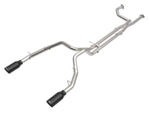 Ram 1500 TRX Performance Exhaust - aFe - Cat Back, Vulcan Series - Black - `21-`24