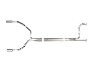 Ram 1500 TRX Performance Exhaust - aFe - Vulcan Series 3in 304SS Cat-Back - Polished - `21-`24