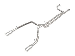 Ram 1500 TRX Performance Exhaust - aFe - Vulcan Series 3in 304SS Cat-Back - Polished - `21-`24