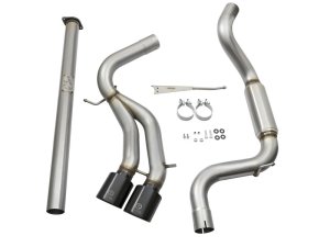 Ford Focus ST Performance Exhaust - aFe - Cat Back - Black - `13-`16