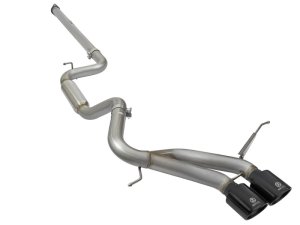 Ford Focus ST Performance Exhaust - aFe - Cat Back - Black - `13-`16