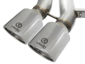 Ford Focus Performance Exhaust - aFe - Takeda 3in 304 SS Cat-Back - Polished - `13-`17