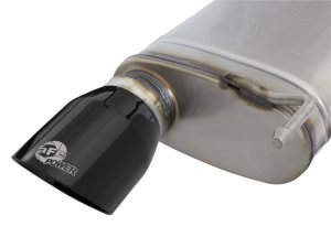 Ford Mustang Performance Exhaust - aFe - MACH Force-Xp Cat Back - Black - `15-`16