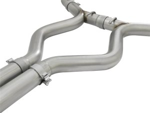 Ford Mustang Performance Exhaust - aFe - MACH Force-Xp Cat-Back - Black - `15-`17