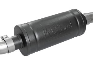 Ford Focus RS Performance Exhaust - aFe - Cat Back, Carbon Fiber Tips - `16-`18