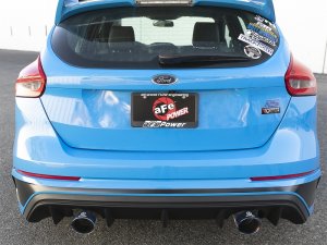 Ford Focus Performance Exhaust - Rear - aFe - Axle-Back, 3in 304 SS - Blue Flame - `16-`18 Ford Focus Performance Exhaust - Rear - aFe - Axle-Back, 3in 304 SS - Blue Flame - `16-`18