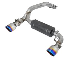 Ford Focus Performance Exhaust - Rear - aFe - Axle-Back, 3in 304 SS - Blue Flame - `16-`18 Ford Focus Performance Exhaust - Rear - aFe - Axle-Back, 3in 304 SS - Blue Flame - `16-`18